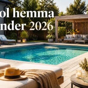Pool hemma trender 2026 – 10 hetaste trenderna