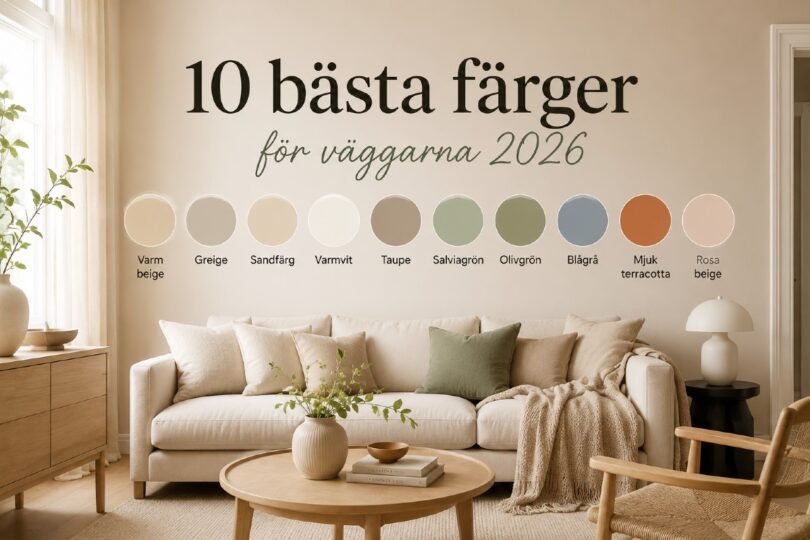 Vilken färg på väggarna