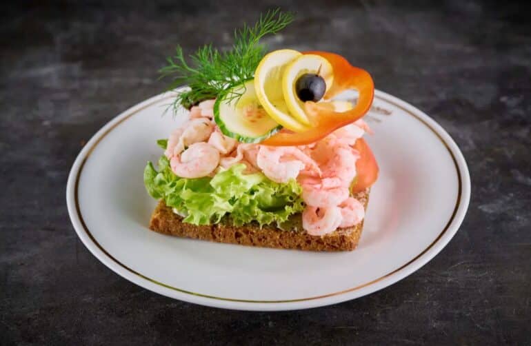 Räkmacka ahlströms konditori