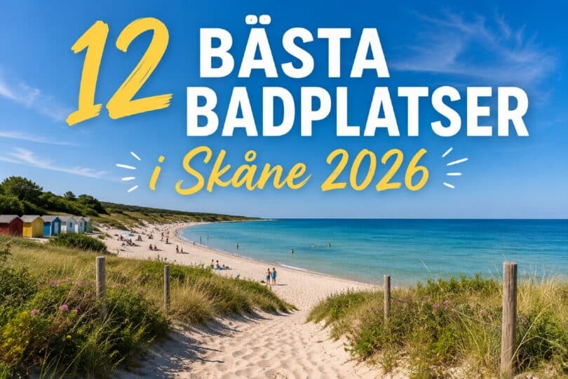bästa badplatser i Skåne