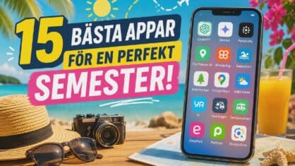 15 bra AI-appar för en lyckad semester 2026