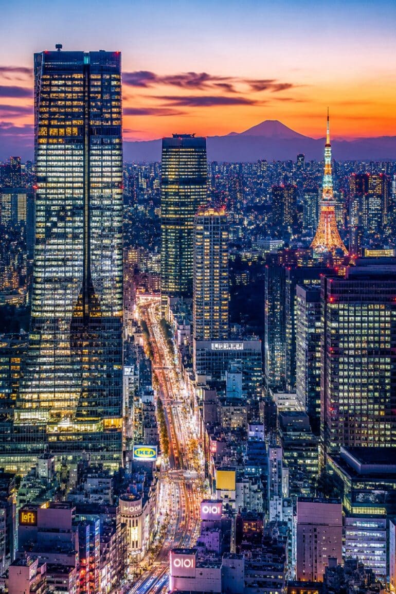 tokyo skyskapa skyline