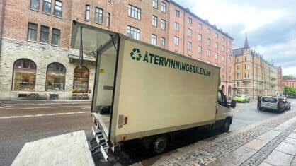 Bästa återvinning i Göteborg – Återvinningsbilen i Väst