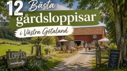 Vilka gårdsloppisar är bäst i Västra Götaland? 12 guldkorn