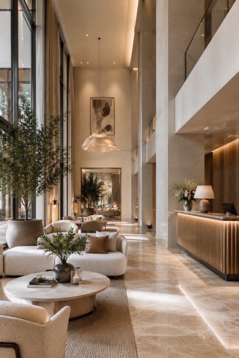 modern hotellinredning design