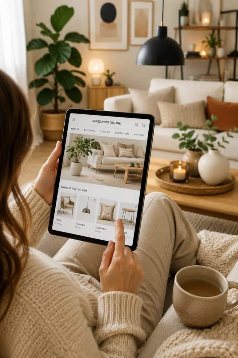 Inredning online handla