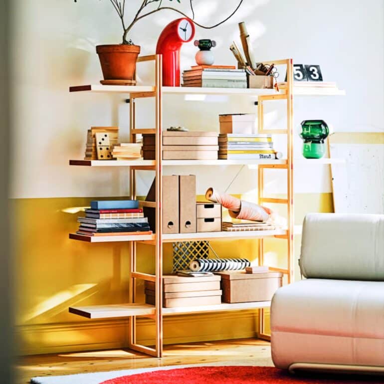 Nytt IKEA PS 2026 Hylla, furu