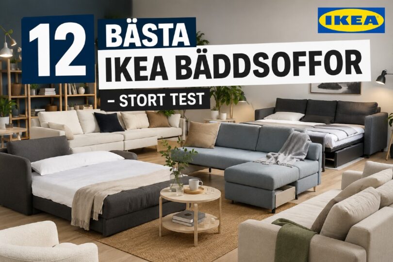 Vilka IKEA-bäddsoffor är bäst