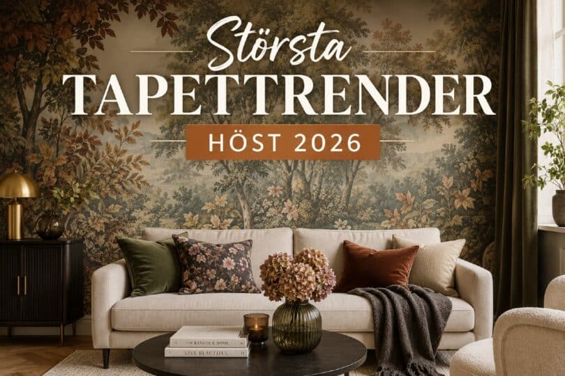 Tapettrender höst 2026