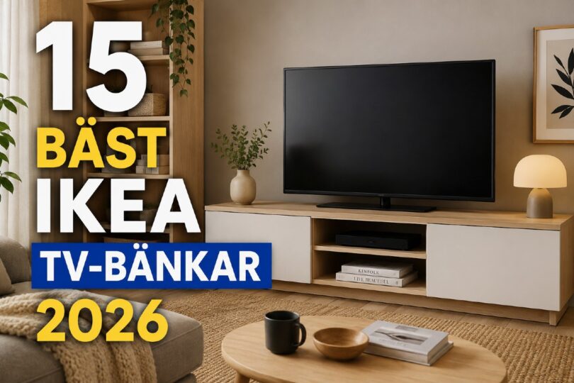 IKEA-TV-bänkar bästa