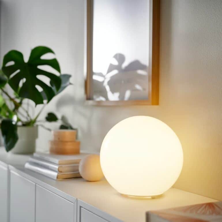 smart bordslampa ikea