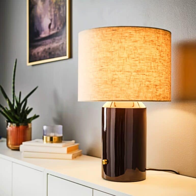 HALGATT bordslampa dimbar