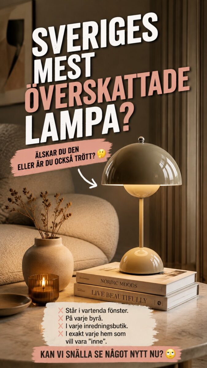 Flowerpot lampan överskattad