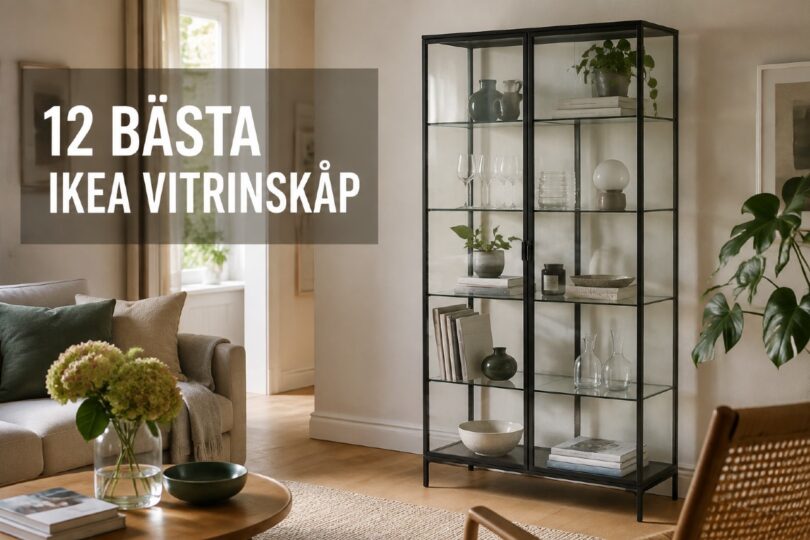 iKea vitrinskåp bästa