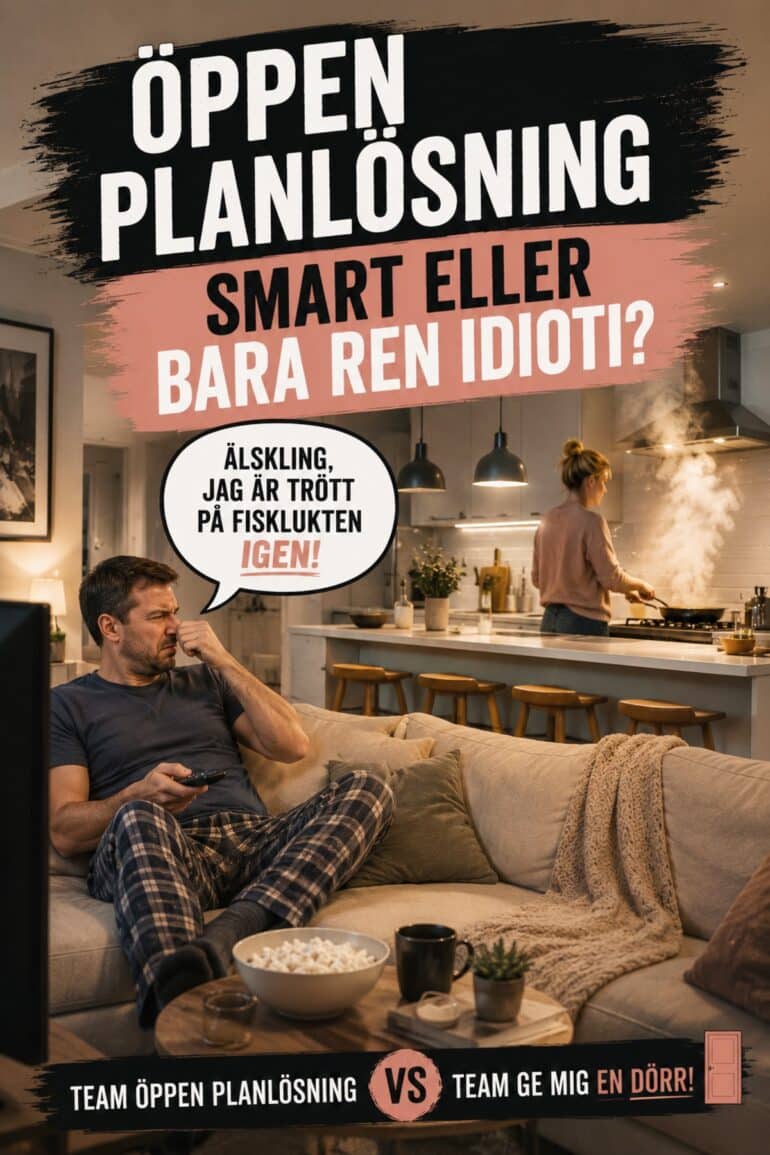 öppen planlösning osmart