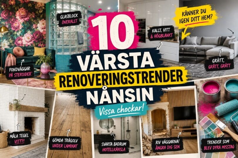 värsta renoveringstrender