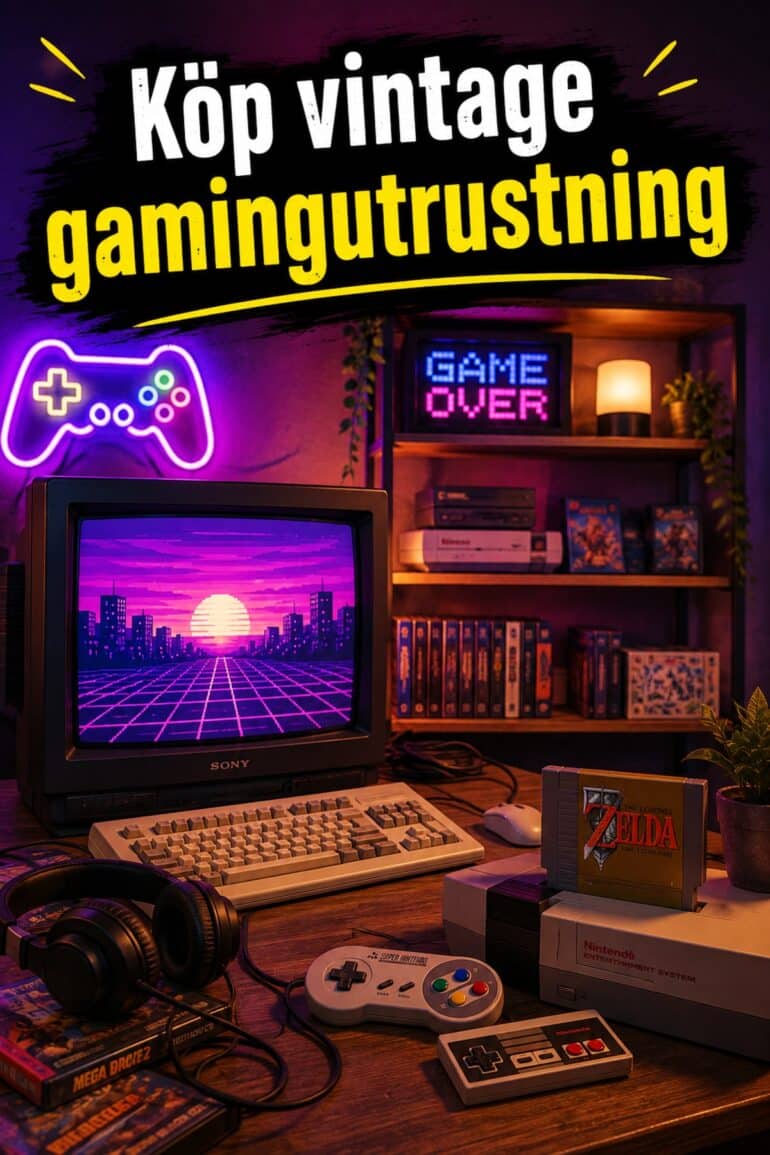 Vintage gamingutrustning