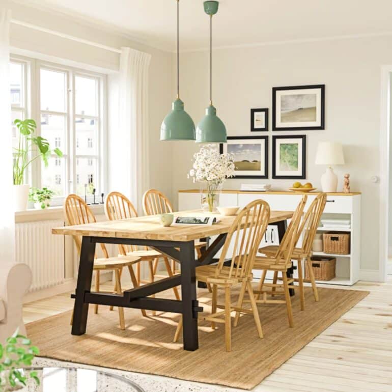RÖDFLIK ikea lampa grön