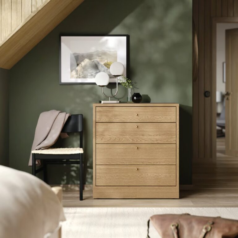 TONSTAD ikea byrå trä
