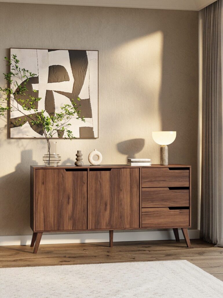 Zelto Skänk 160 cm valnot