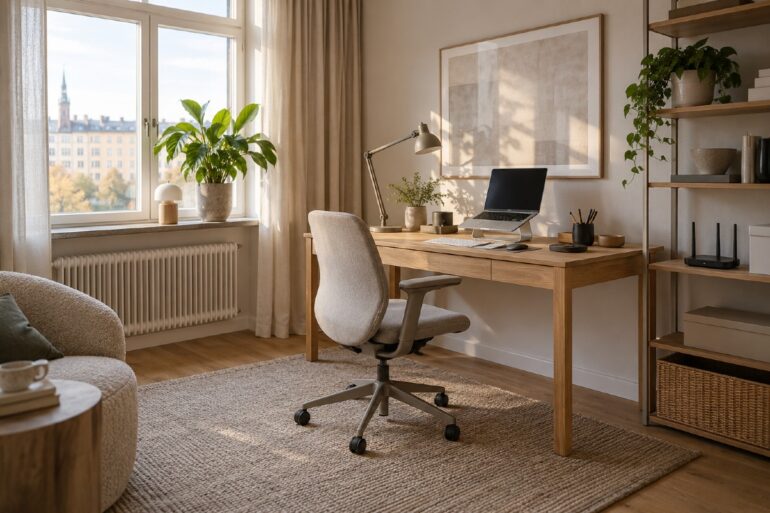 Smart kontor hemma
