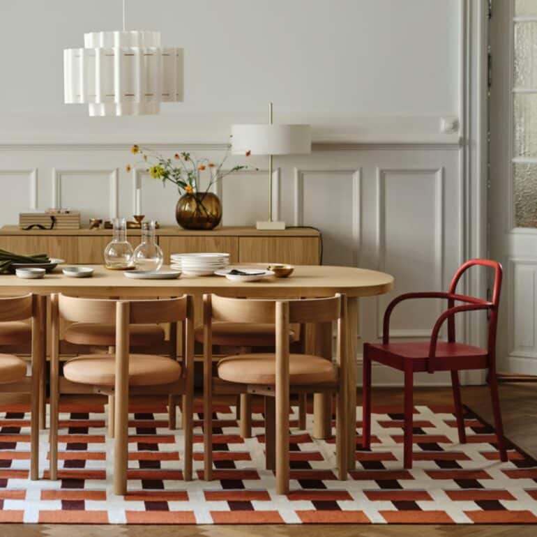 STOCKHOLM 2025 Taklampa, vit textil