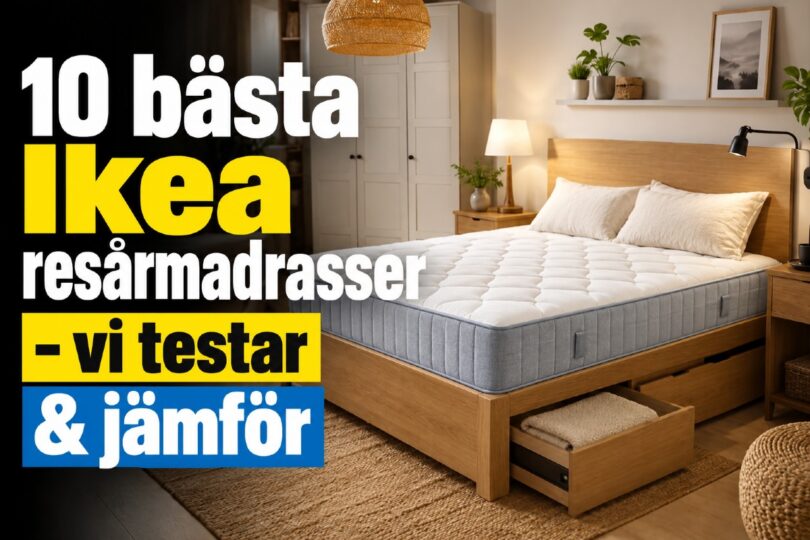 Bästa ikea resårmadrasser