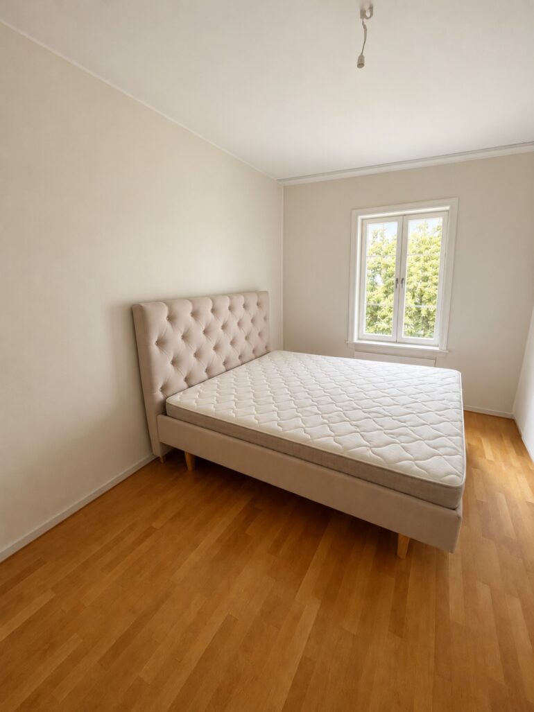 Ikea sovrum före
